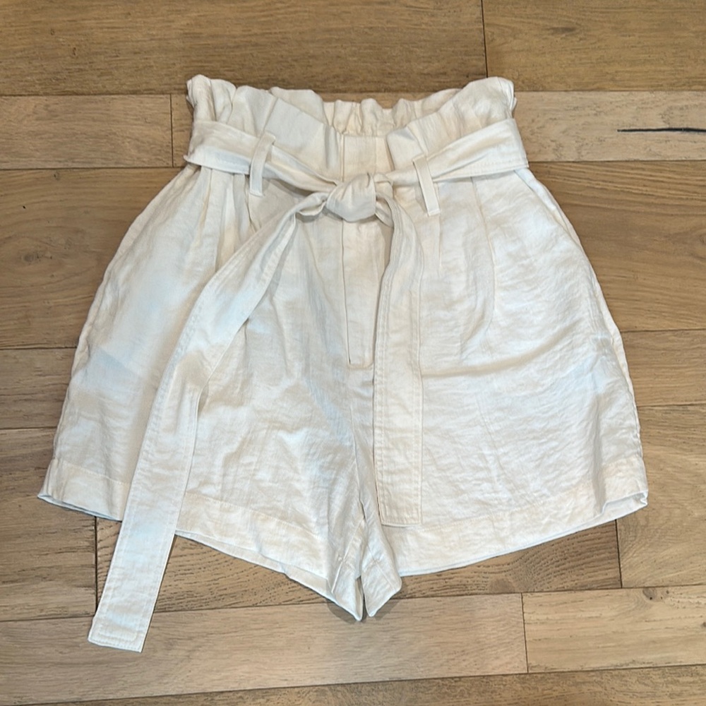 A New Day High Waist White Shorts